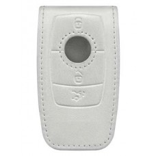 Кожаный чехол для ключей Mercedes-Benz Key Sleeve, Gen. 6, Leather, White