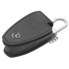 Кожаный футляр для ключей Mercedes-Benz черный