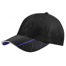 Мужская бейсболка Mercedes-Benz Men's Baseball Cap, Black / Blue