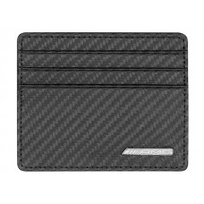 Кожаный футляр для кредитных карт Mercedes-Benz Credit Card Wallet, AMG, Carbon Look