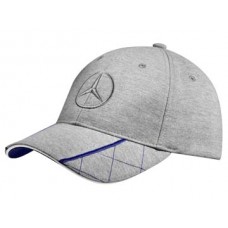 Мужская бейсболка Mercedes-Benz Men's Baseball Cap, Grey / Blue