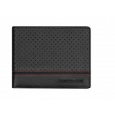 Кожаный кошелек Mercedes-Benz AMG Wallet, Black Lambskin, Restyle