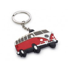 Резиновый брелок Volkswagen T1 Bulli, Red