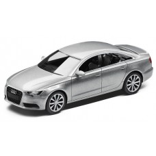 Модель авто 1:87 audi a6, ice silver