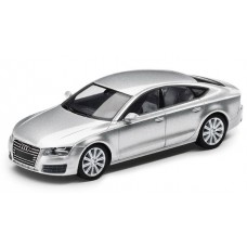 Модель авто 1:87 audi a7 sportback, ice silver