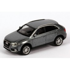 Модель авто 1:87 audi q3, monsoon grey