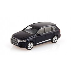 Модель авто 1:87 audi q7, ink blue