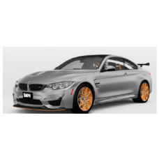 Миниатюра bmw m4 gts frozen dark масштаб: 1:18