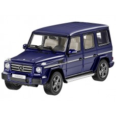 Модель 1:43 g463 designo синий мистик