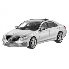 Модель 1:43 v222 s 65 amg серебристый иридий