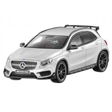 Модель 1:43 x156 gla 45 amg edition 1 серебристый иридий
