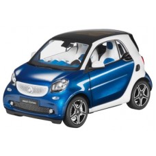 Модель 1:18 smart fortwo coupé, proxy, scale 1:18, blue-white