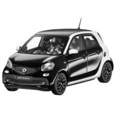 Модель Smart Forfour Passion, Proxy, Scale 1:43, Black-White