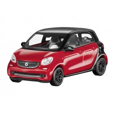 Модель 1:87 smart, forfour, prime black / cadmium red