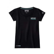 Женская футболка Mercedes F1 Women's T-shirt, Nico Rosberg No. 6, Black (L)