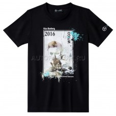 Футболка унисекс Mercedes F1 Unisex Nico Rosberg 2016 Winner Shirt (M)