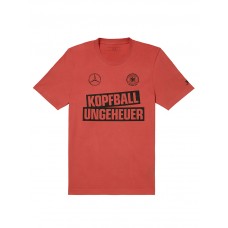 Мужская футболка Mercedes Men’s T-Shirt, Kopfballungeheuer, Red (XXXL)