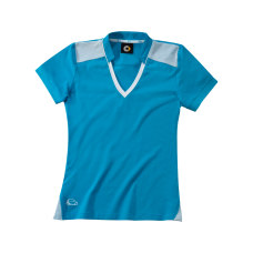 Женская футболка поло Smart Women's Polo Shirt, Turquoise / White (S)