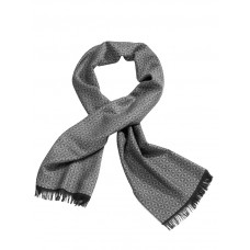 Мужской шерстяной шарф Mercedes-Benz Men's scarf, Business, Anthracite/grey/black