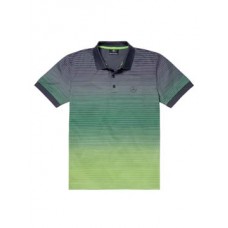 Мужская футболка поло Mercedes-Benz Men's Polo Shirt, Hugo Boss, Navy / Green (L)