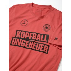 Мужская футболка Mercedes Men’s T-Shirt, Kopfballungeheuer, Red (L)