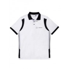 Мужская рубашка поло Mercedes Men's polo shirt DTM Selection, White (XL)