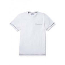 Мужская футболка Mercedes Men’s T-Shirt, Basic, White Style (L)
