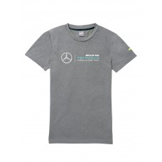 Мужская футболка Mercedes AMG Petronas Men's T-shirt, Grey (XS)