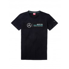 Мужская футболка Mercedes-Benz Men's F1 AMG Petronas T-Shirt, Black