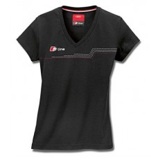 Женская футболка Audi Womens T-Shirt, S Line, Black (XL)